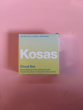 BNIB Kosas Cloud Set Baked Setting & Smoothing Powder - Peachy